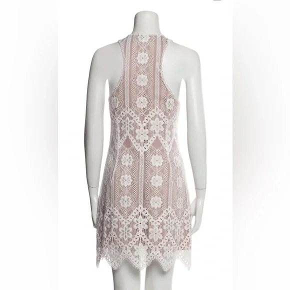 For Love & Lemons white lace dress - Picture 3 of 12